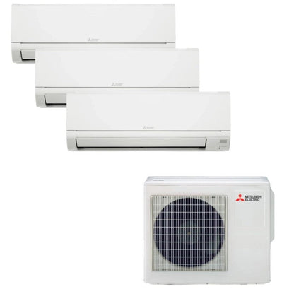 Climatiseur fixe Mitsubishi Dw trisplit 9000+9000+12000 BTU classe A++/A+