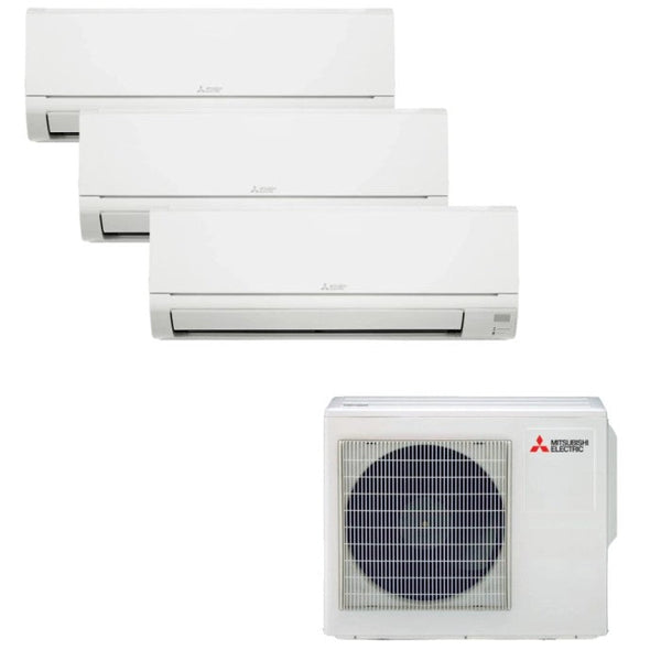 Climatiseur fixe Mitsubishi Dw trisplit 9000+9000+12000 BTU classe A++/A+